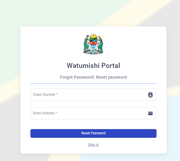 How to Use ESS Utumishi Portal for Civil Servants