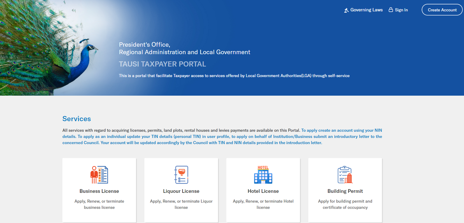 Tausi Portal simplifies business licensing in Tanzania with an easy-to-use online platform.