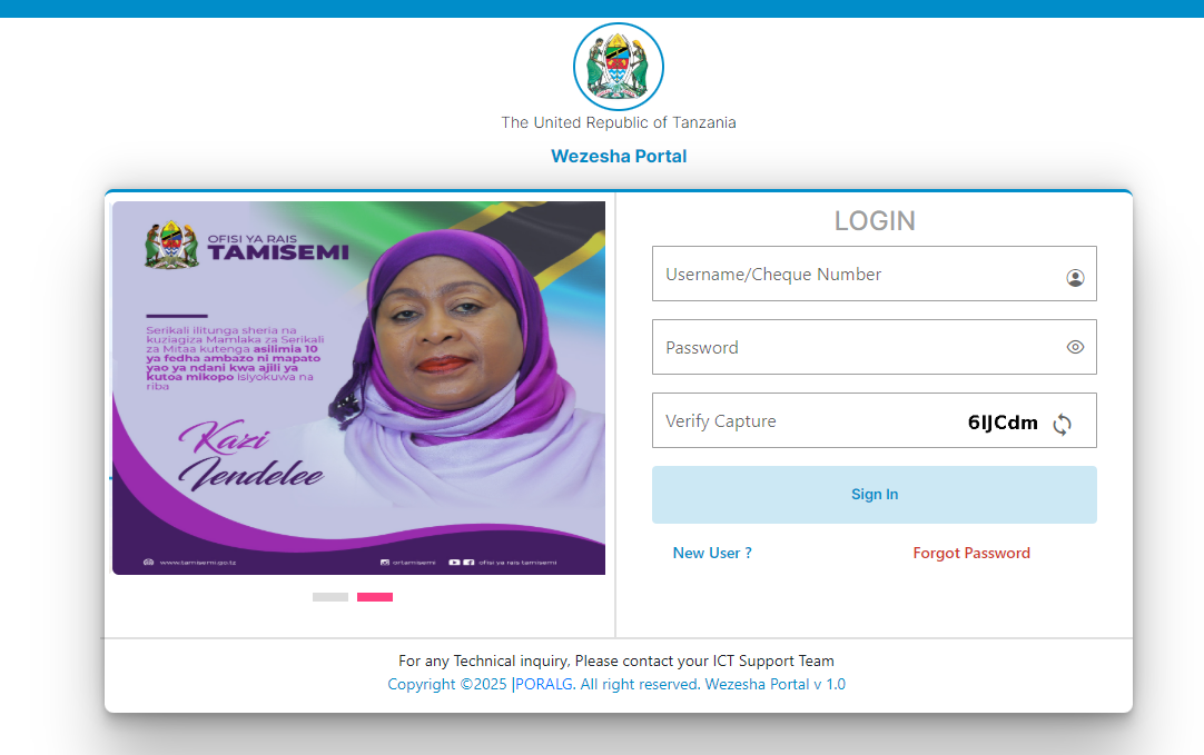 Wezesha Portal: Empowering Tanzanian Communities